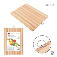 Tagliere in Legno di Bambù Professionale Grande 28x38 per Cucina Piano di Lavoro