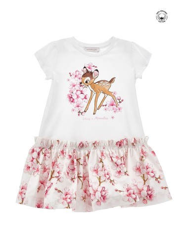 Abito monnalisa jersey bambi - jersey,