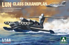 Takom 3002 kit modellino Ekranoplan classe Lun scala 1/144