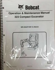 Bobcat 323 Escavatore Manuale Operatore/Proprietario 2 # 6986957