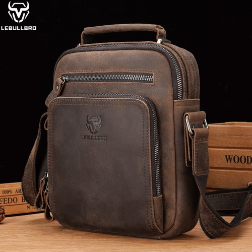 Borsa tracolla vintage pelle - a,
