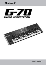 Roland G-70 Manuale d'uso