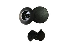 4 Ganci di Fissaggio / Clips / Ferma Tappeti Tappetini Auto e 4 Viti Universali