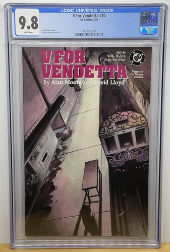 For vendetta 1989 cgc - v, 10