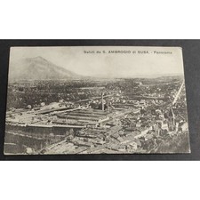 Cartolina Saluti da S. Ambrogio di Susa - Panorama