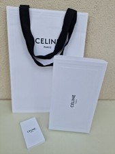 ? Celine Empty Box 23x13x7 with Original Paper Bag, White, Very Good Condition