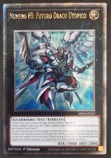 NUMERO F0 FUTURO DRACO UTOPICO Rara Segreta Quarter Century MP24-IT037 YUGIOH