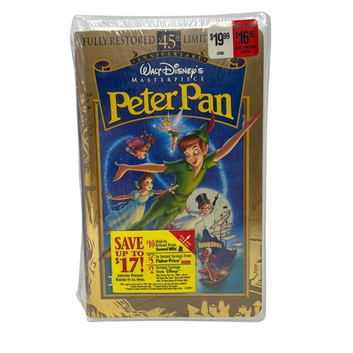 Disney peter pan - disney, vhs