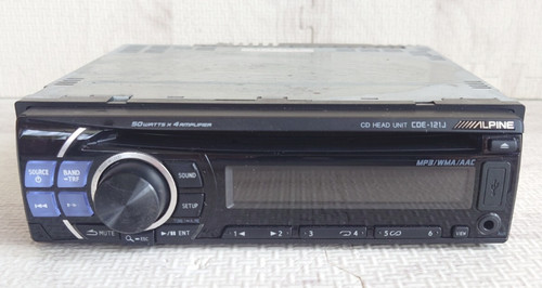 Alpine cde 121j - cde-121j, unit