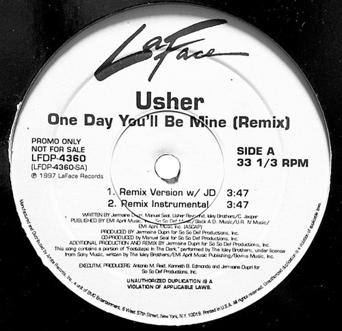 Usher one day you be - usher,,