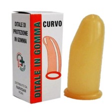 Ditali in gomma curvi FRV -