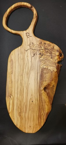 Tagliere legno di ulivo - in,
