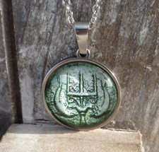 Steel dolphin necklace, Sicily