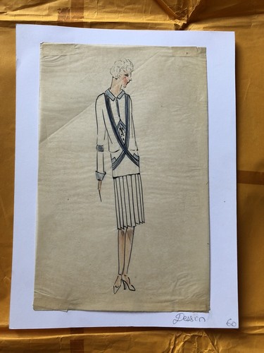 Bozzetto figurino disegno - disegno, di