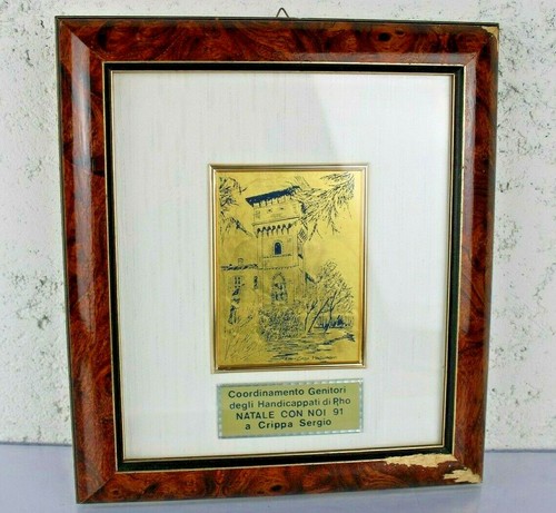 Quadro commemorativo cornice - quadro,
