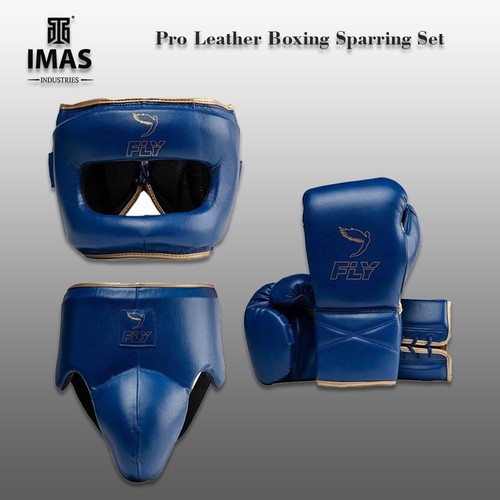 Set sparring boxe pro - set, leather