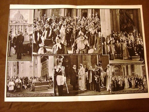 Stampa enorme roma nel 1939 - roma,