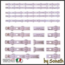 KIT 5 BARRE LED PER TV 39"