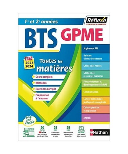 Bts gestion pme - bts,