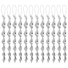 WUSJCOF Girandole Spaventa Uccelli, 12 Pezzi Girandola a Vento in Acciaio Inox, 