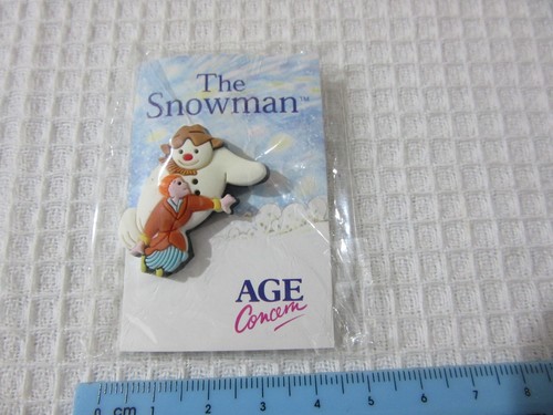 The snowman age concern pin - age,