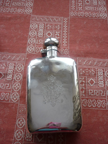 Fiaschetta vittoriana argento