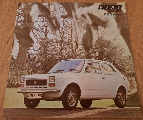 Brochure vendita auto fiat 127 - vendita,