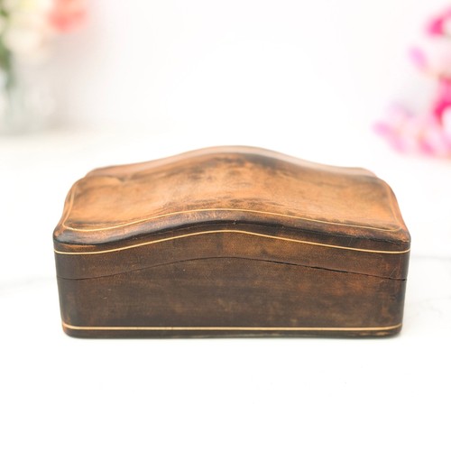 Rara scatola vintage pelle - rara,