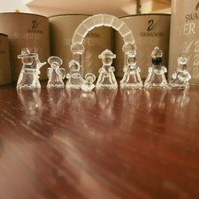 SWAROVSKI Crystal presepe originale (ref.7475/000/) 1993 da collezionismo.