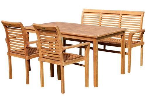 Set giardino vero teak - da,