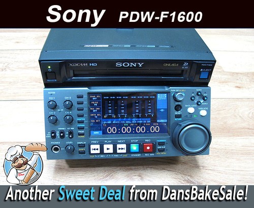 Sony pdw f1600 - xdcam, hd