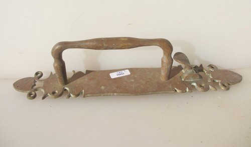 Antique brass door - antique,