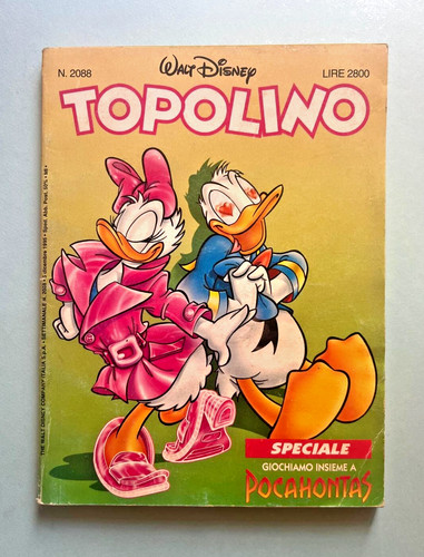 Topolino 2088 pocahontas - topolino,