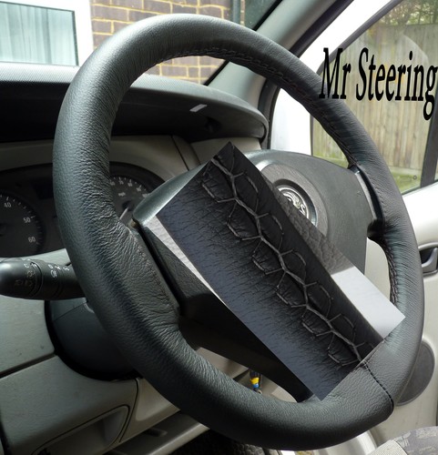 Coprivolante pelle nera - pelle,
