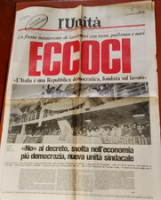 L'UNITA' Edizione