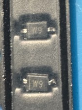 2pezzi Bzt52c5v6 zener smd 5,6v marcatura W9 Sod323