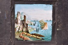 Grande e antica piastra a