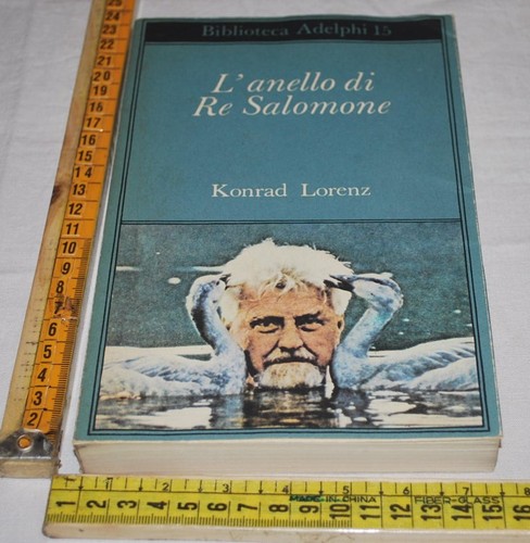 Lorenz konrad anello di - -,