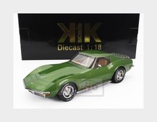 1:18 KK SCALE Chevrolet Corvette C3 Green Metallic 1972 KKDC181221