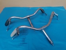 Coppia Manubri Bicicletta Vintage Per Bici Sportive O Passeggio In Ferro Cromato