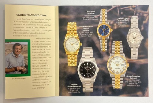Rolex brochure 1990 - rolex,