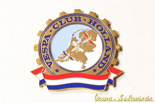 Targa metallo vespa - in,