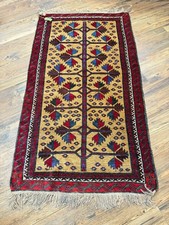 TAPPETO BELOUCH AUTENTICO - FATTO A MANO - ANNI '70-'90 - 170 X 96 CM 