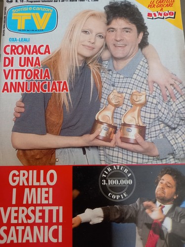 Sorrisi canzoni 10 - tv, anno