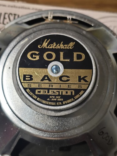Marshall celestion gold back - marshall,