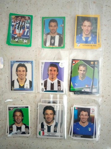 Figurina del piero panini - del,
