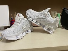 Scarpa Sneakers Nike Shox TL Bianche White  Taglia 43