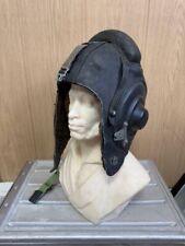 Elmetto pilota aereo in pelle