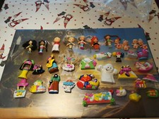 lotto bamboline con vestiti intercambiabili