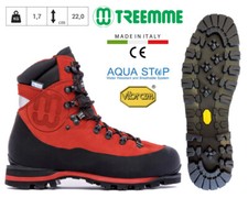 TREEMME Scarpone Trekking in pelle membrana AQUASTOP suola VIBRAM TETON 9517-R